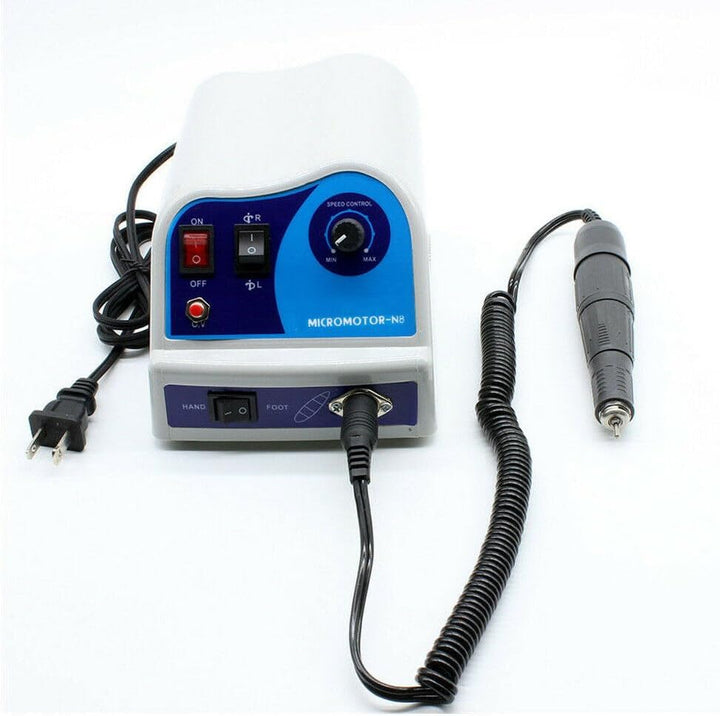 Professionelles Mikromotor Poliergerät, Handstück, Kontrolleinheit, 45K U/min, 2.35mm - Perfekt für