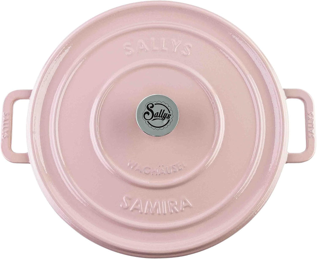 Sallys 'Samira' Deluxe Gusseisentopf - Robustes und Hochwertiges Kochjuwel für Perfektes Garen - für