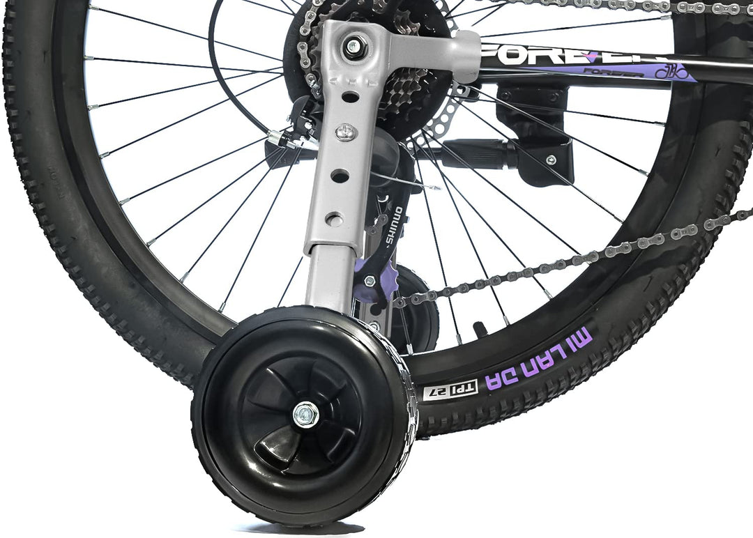 MOSHAY Roll Over Bild zu Zoom in Fahrrad Training Räder passt 16 18 20 22 24 Zoll Kinder variable Fa