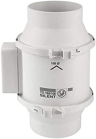 Soler&Palau TD 160 SILENT SERIE Rohrventilator 160m³/h , 100mm Anschluss / Rohrlüfter