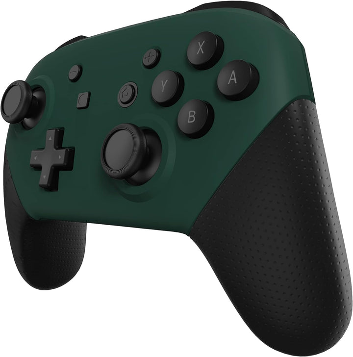eXtremeRate Ersatz Grips Case Cover kompatibel mit Nintendo Switch Pro Controller, Custom Front Hüll