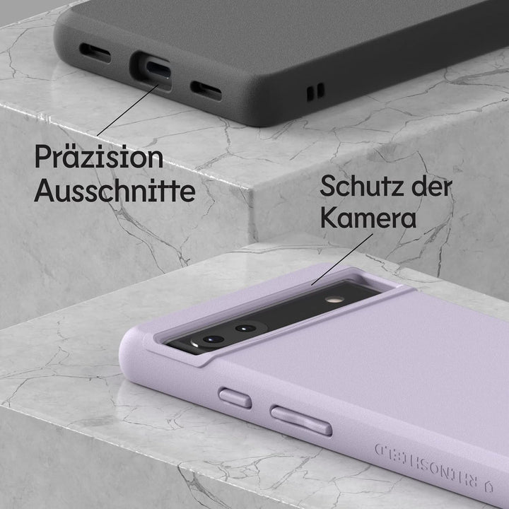 RhinoShield Case kompatibel mit [Pixel 6a] | SolidSuit - Stossdämpfende & schlanke Schutzhülle mit P
