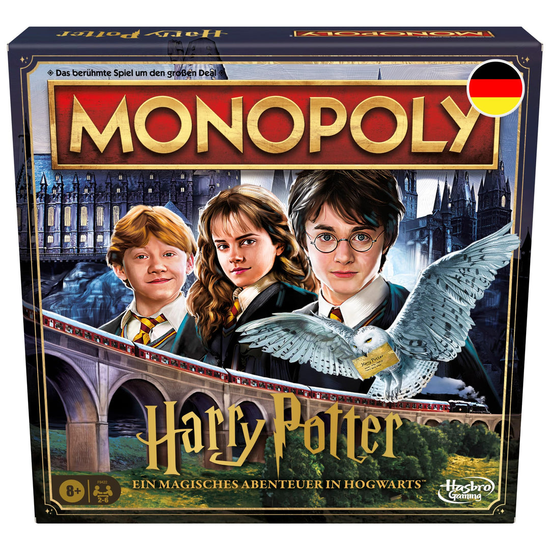 Monopoly Harry Potter, das Klassische Brettspiel in magischer Ausgabe, für Kinder ab 8 Jahren geeign