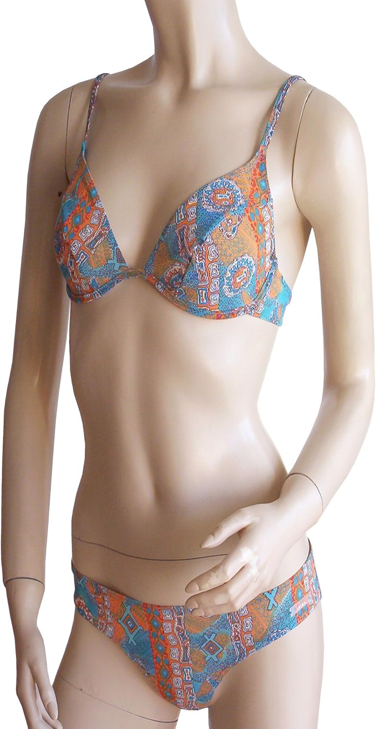 Solar Tan Thru Triangel-Bügel-Bikini 120806 in türkis,braun oder grün 95B Türkis, 95B Türkis