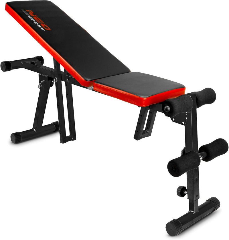 Hantelbank Bank Neo-Sport NS-03 Trainingsbank FITNESSGERÄT RÜCKENTRAINER BAUCHTRAINER SITUP