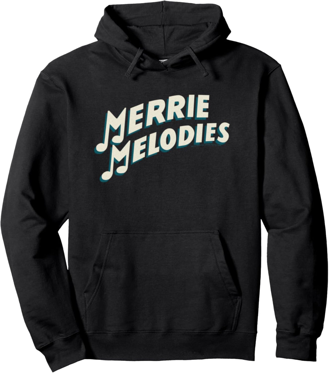 Looney Tunes Merry Melodies Logo Pullover Hoodie