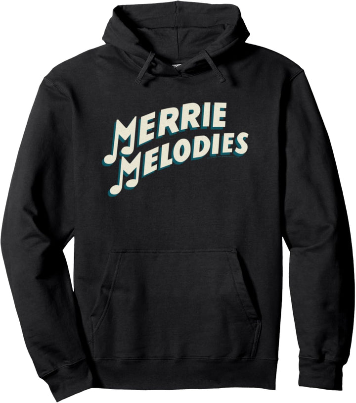Looney Tunes Merry Melodies Logo Pullover Hoodie