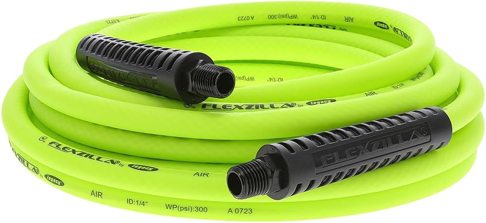 Flexzilla HFZ1425YW2 air-Tool-Hoses 1/4" (inches) x 25' (feet) Flexzilla, 1/4" (inches) x 25' (feet)