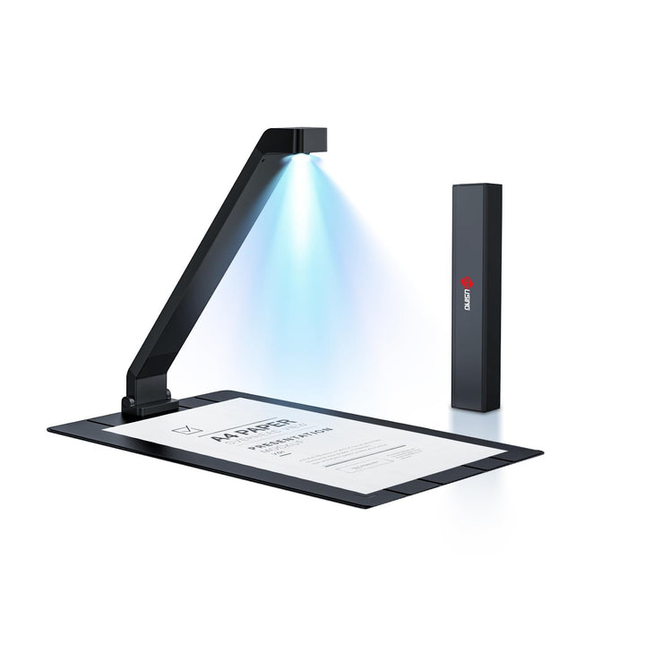 JOYUSING Scanpad100 tragbarer Dokumentenscanner, 13 MP USB-Dokumentenkamera, 1 s pro Scan, Aufnahmeg