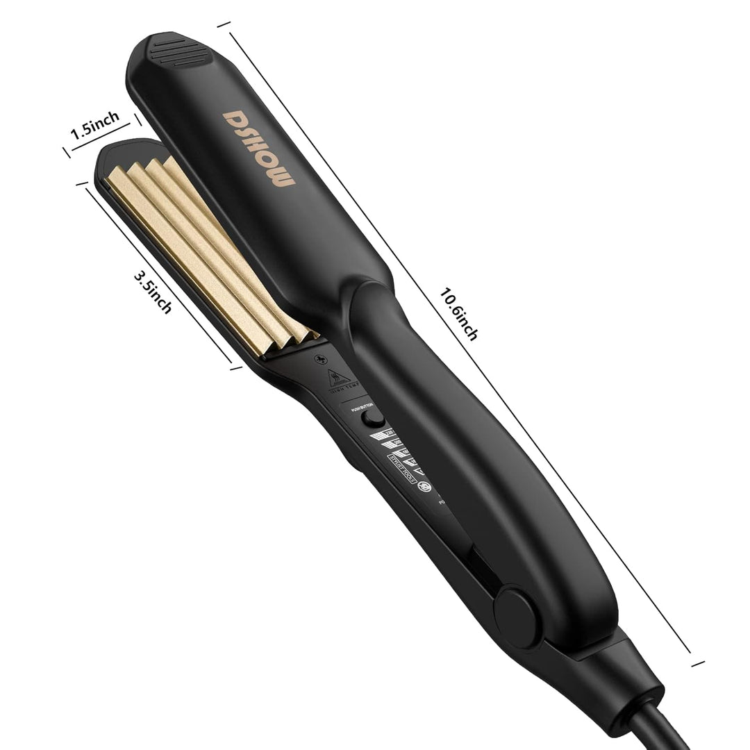 Kreppeisen für die Haare DSHOW Keramik Crimping iron for Hair Glätteisen Haarglätter Kreppeisen und