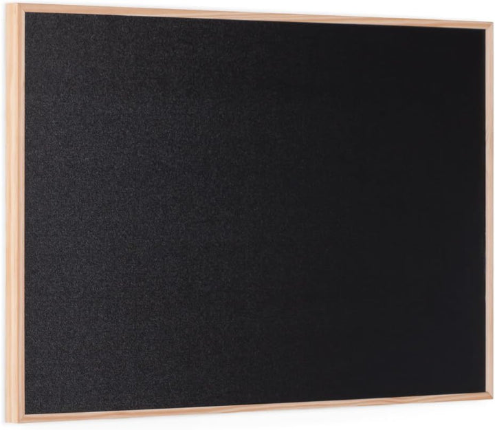 Bi-Office Kreidetafel New Basic, Memoboard mit Natur Kiefernholz Rahmen, 885x585 mm Kiefernholz Rahm