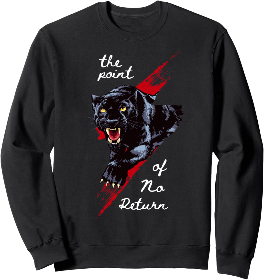 Angry Panther Graphic Tees - Novelty T-Shirts & Cool Designs Sweatshirt