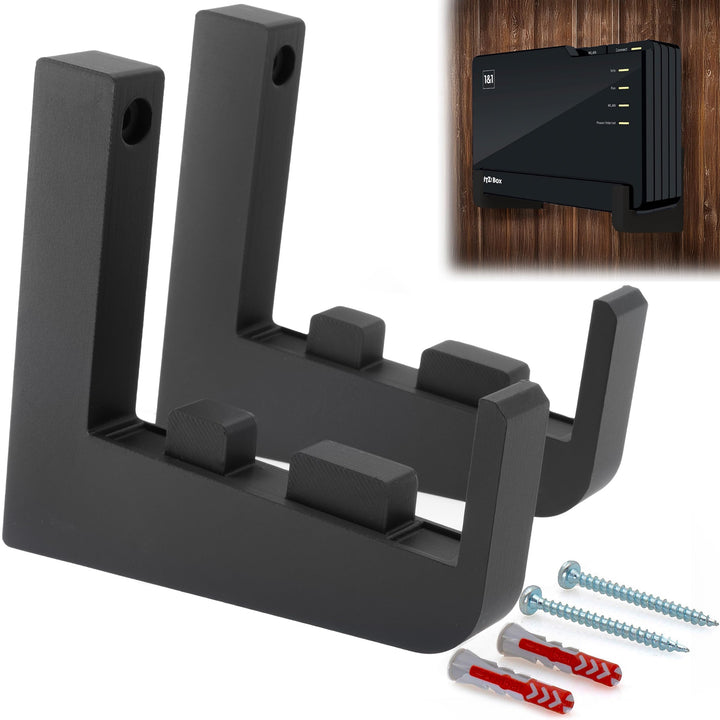 Wandhalterung für 1&1 HomeServer Pro (FRITZ!Box 5690 Pro) – Robuste Halterung für Wi-Fi 7 Router – P