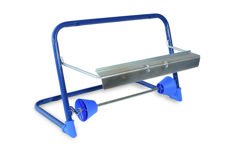 Wandhalterung für Putztuchrollen | für Industrierolle bis 40 cm Breite | Putzrollenhalter für Werkst