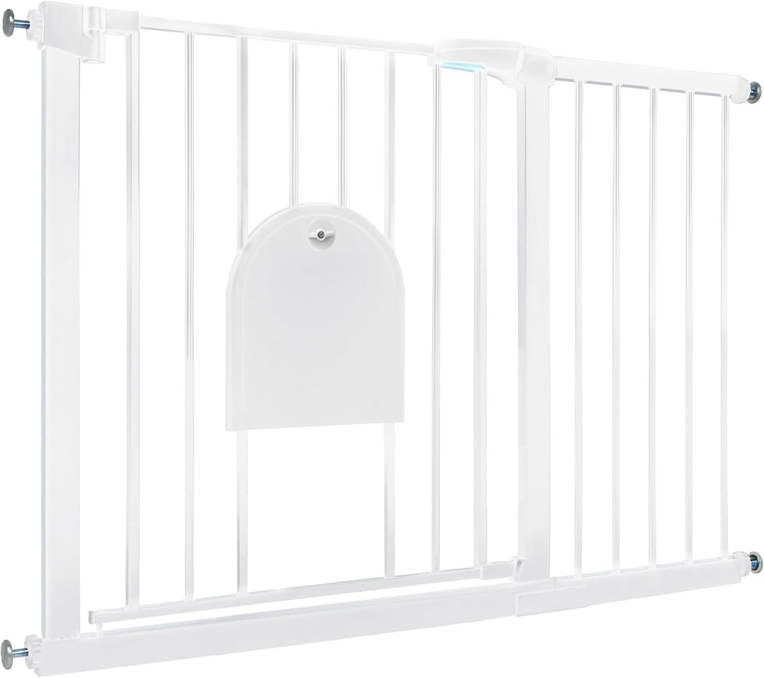 HENGMEI Treppenschutzgitter Türschutzgitter Treppengitter ohne Bohren Türgitter Baby Schutzgitter 10