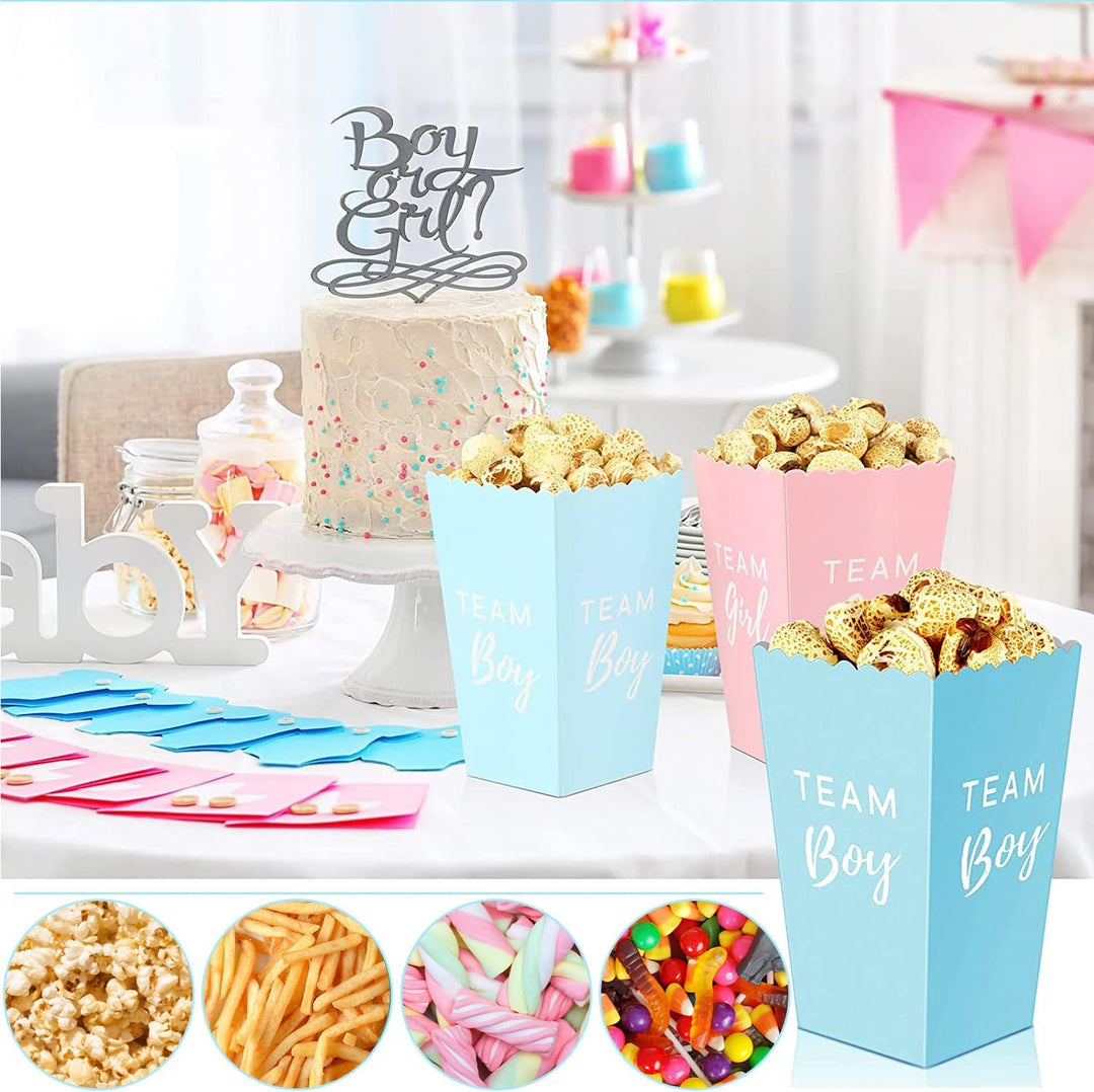 50 Stücke Popcorn-Boxen, Klein Tüten Candy Bar Box, Popcorn Container, Popcorntüten, Candy Container