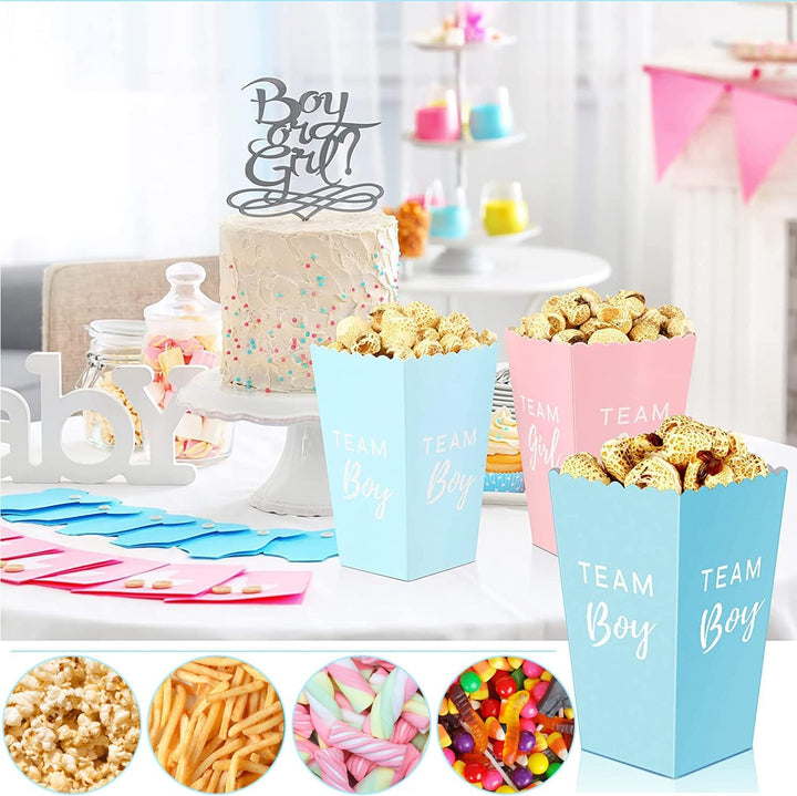 50 Stücke Popcorn-Boxen, Klein Tüten Candy Bar Box, Popcorn Container, Popcorntüten, Candy Container
