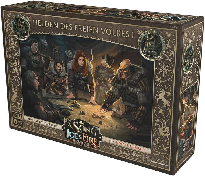 Asmodee | CMON | A Song of Ice & Fire – Helden des Freien Volkes 1 | Erweiterung | Tabletop | 2 Spie