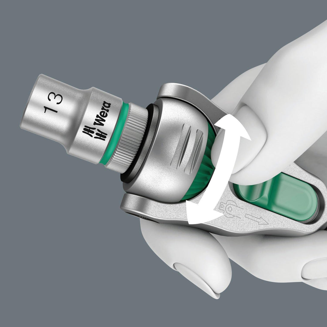 Wera 8100 SB 9 Zyklop Speed-Knarrensatz, 3/8 Zoll-Antrieb, zöllig, 29-teilig, 05004049001 3/8 Zoll z