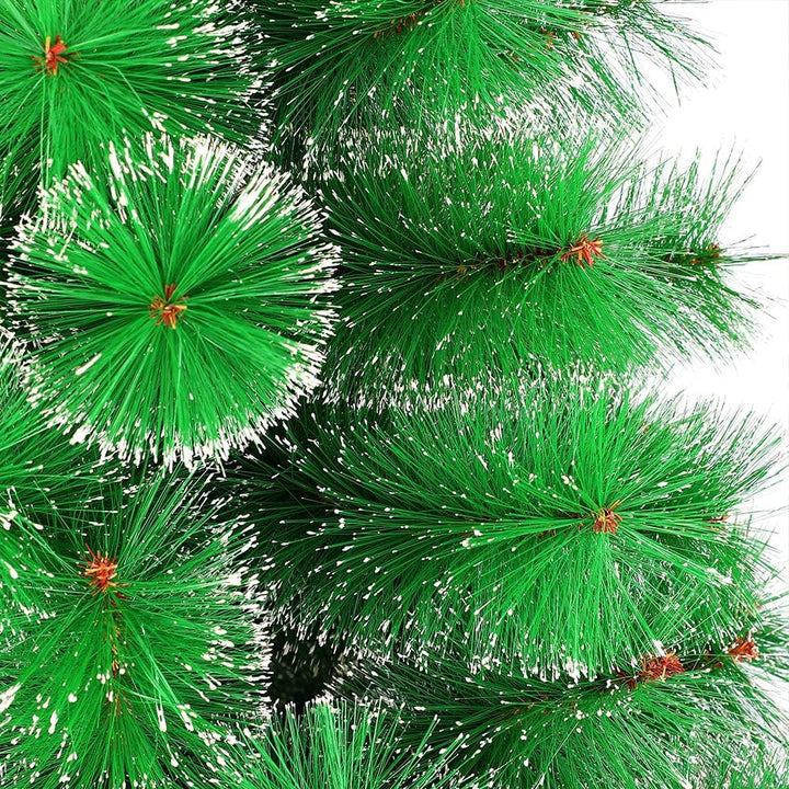 HENGMEI 180cm PVC Weihnachtsbaum Tannenbaum Christbaum Grün künstlicher mit Metallständer ca. 240 Sp