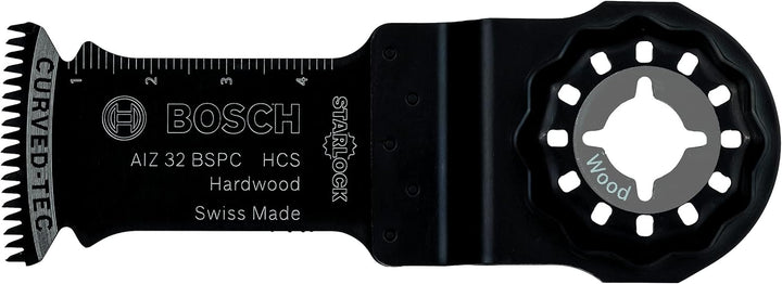 Bosch Professional 10x HCS Tauchsägeblatt AIZ 32 BSPC (für Hartholz, 50 x 32 mm, Zubehör Multifunkti