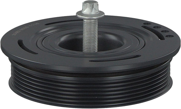febi bilstein 33699 Riemenscheibe (entkoppelt) für Kurbelwelle, mit Schraube , 1 Stück
