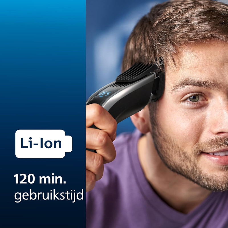 Philips Hair Clipper Serie 9000 Haarschneider mit digitaler Schaltschnittstelle (Modell HC9450/15) S