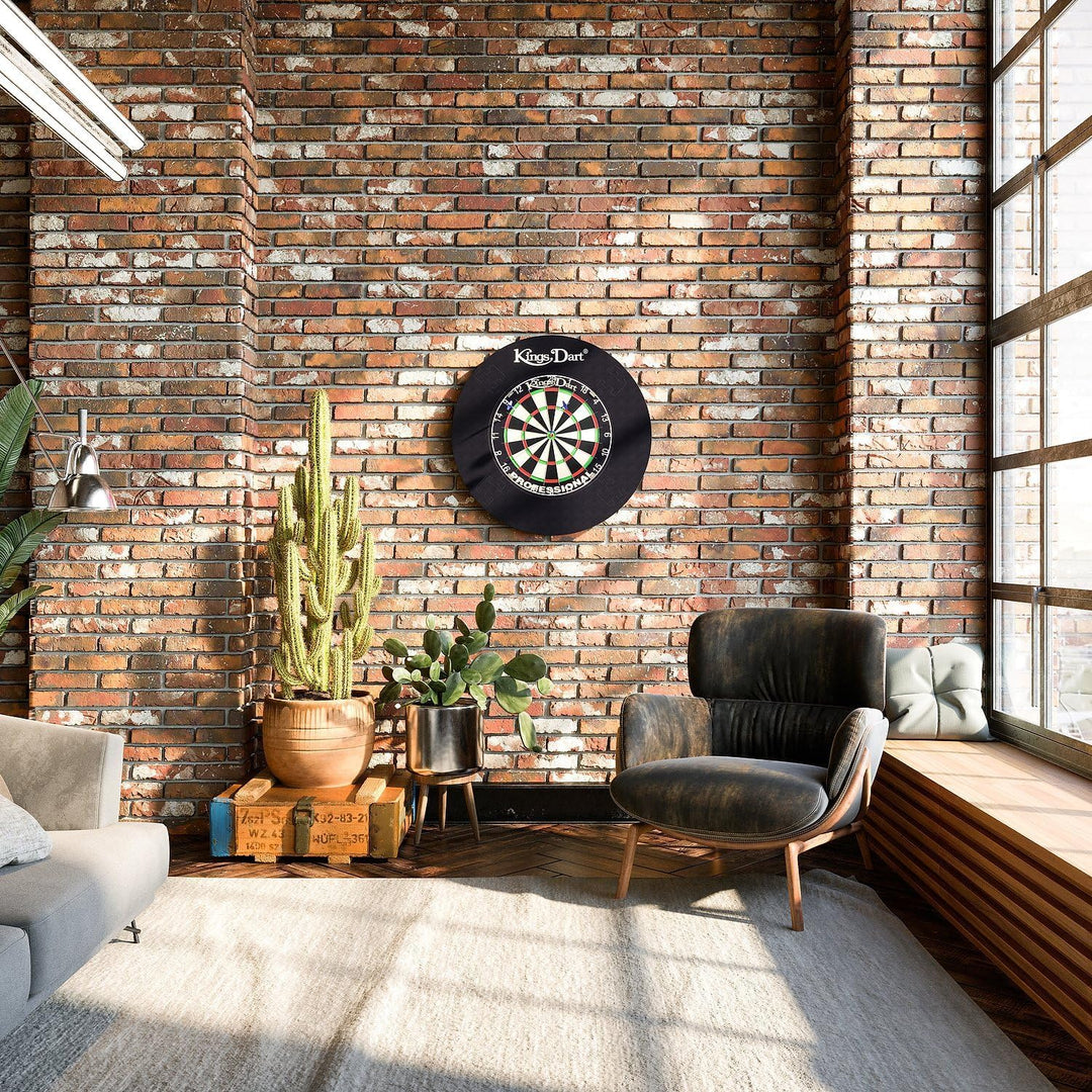 Kings Dart Surround | Auffangring, Backboard für Dartscheiben mit Ø von 45 cm | Schutz für Wand u. D