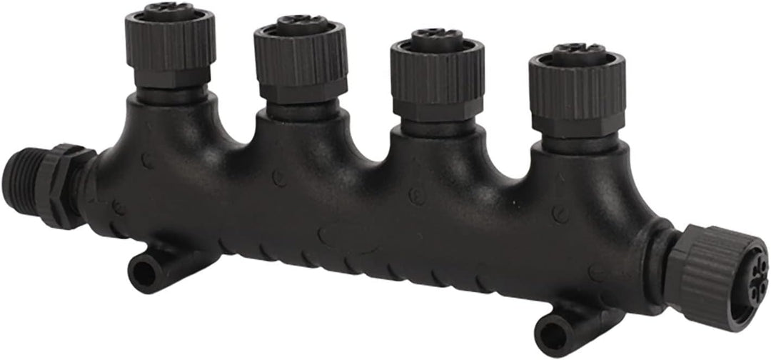 NMEA 2000 T-Anschluss, Für NMEA 2000 N2K 4 Ports T-Stecker M12 5-polig IP67 Wasserdicht für Lowrance