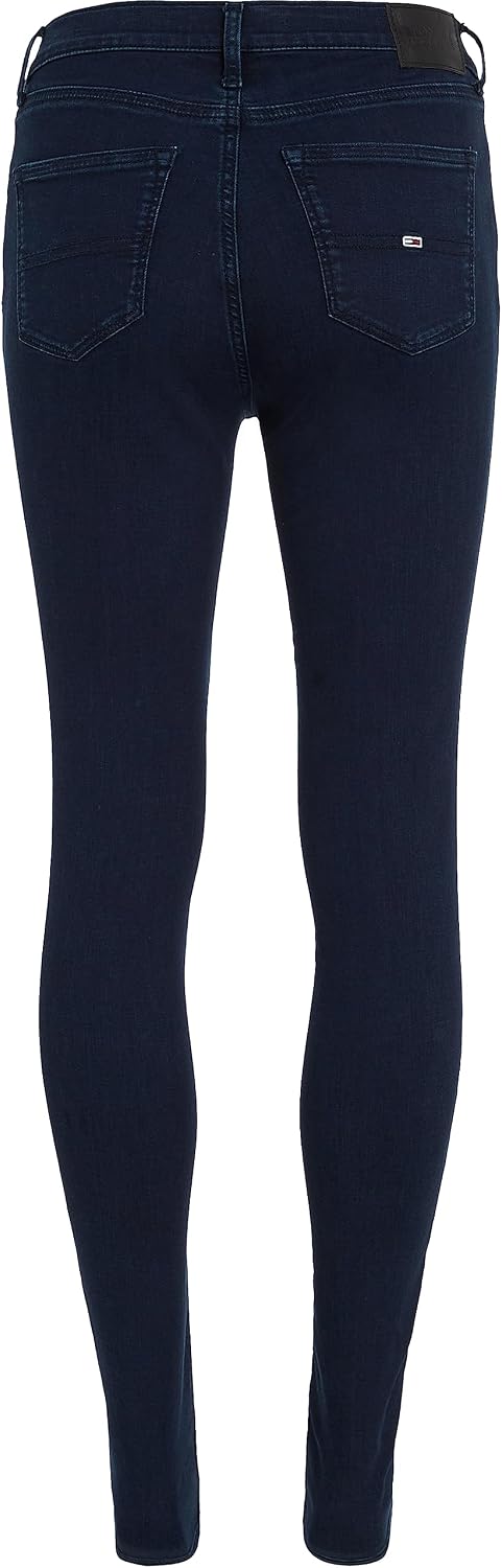 Tommy Jeans Damen Jeans Hose Nora Mr Skny Stretch 25W / 30L Blau, 25W / 30L Blau