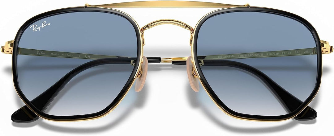 Ray-Ban Unisex Rb3648m Sonnenbrille, Gold, One Size