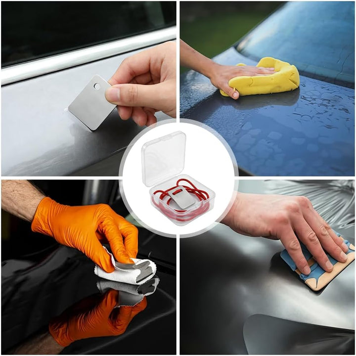 Lackhobel Autolack - Lackschaber Auto Caulk Remover Tool mit Aufbewahrungsbox, Lacknasen Hobel Lack