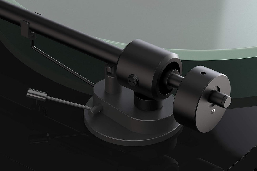 Pro-Ject T1, Audiophiler Einstiegs-Plattenspieler der neuen Generation (Walnuss), Walnuss