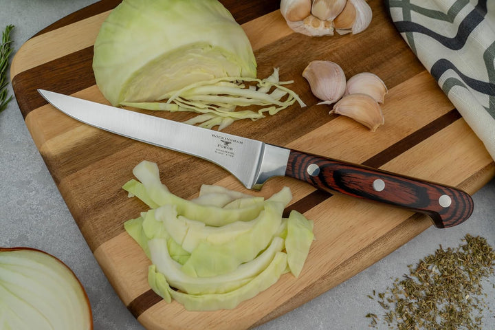 Rockingham Forge RF-8010 Ausbeinmesser 6“ Klinge aus Edelstahl – Klassischer Genieteter Griff aus Pa