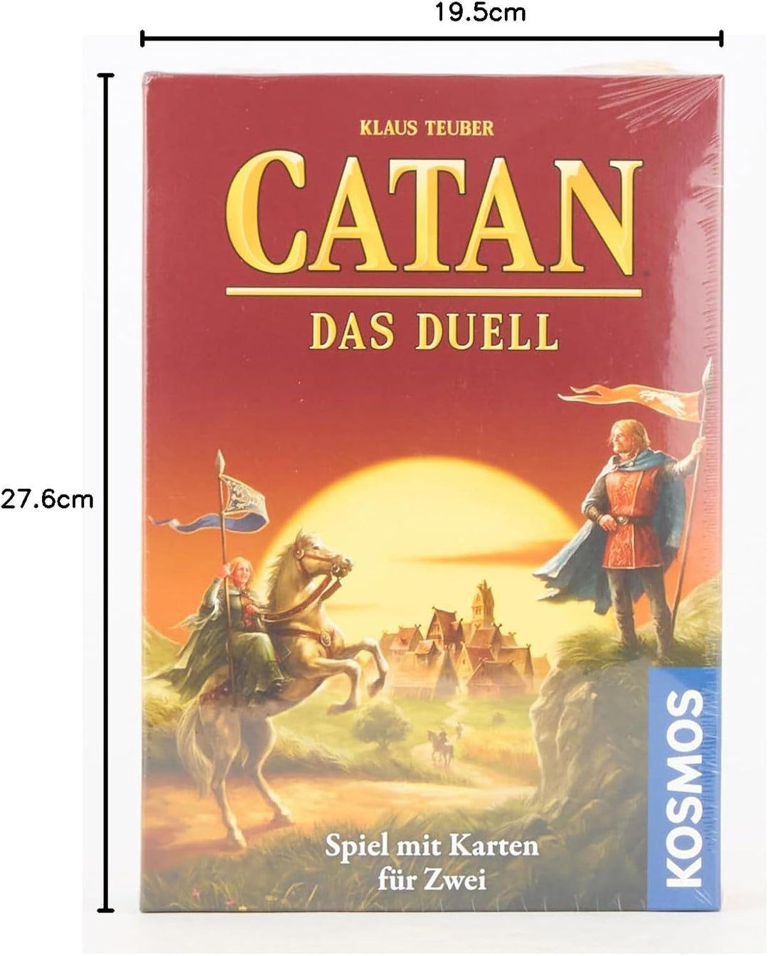 KOSMOS 693732 Catan - Das Duell, Spiel mit Karten fürgenau 2 Spieler, Spiel für 2 Personen, Gesellsc