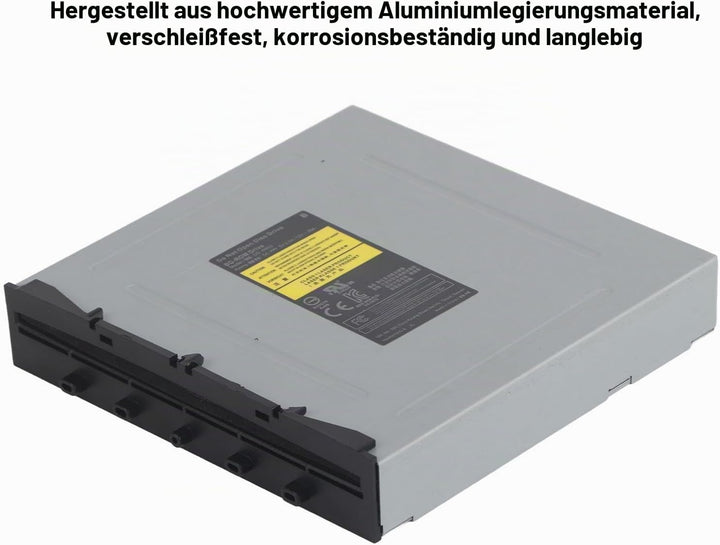 PUSOKEI Optisches Laufwerk für One X DG-6M5S-Spielekonsole, integriertes Laufwerk, tragbare Aluminiu