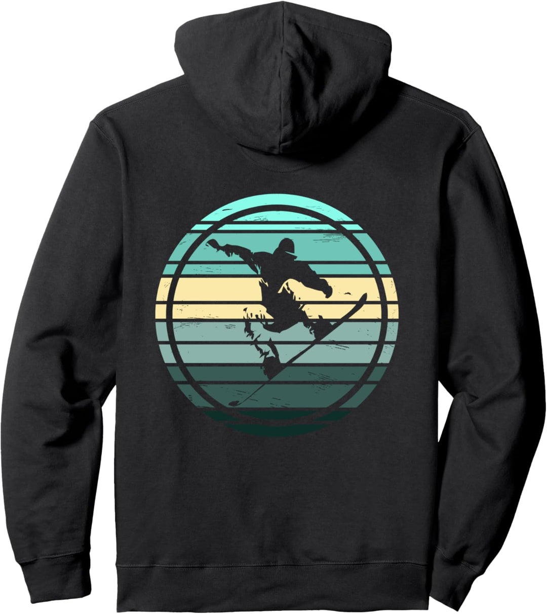 Snowboarden Snowboarder Skifahren Ski Wintersport Pullover Hoodie