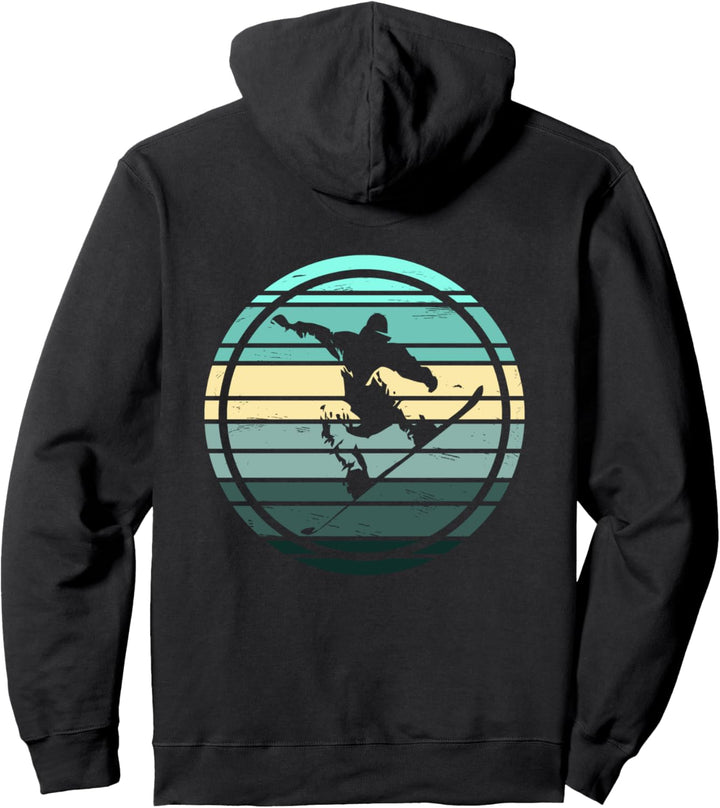 Snowboarden Snowboarder Skifahren Ski Wintersport Pullover Hoodie