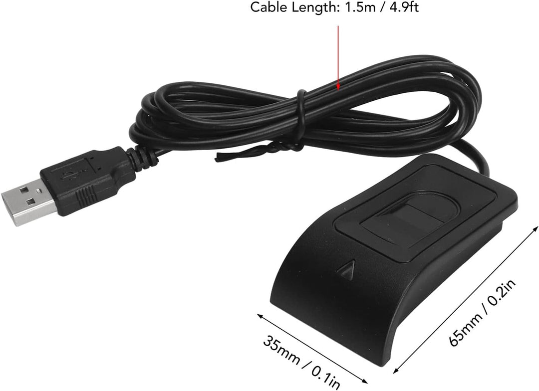 Fingerabdruck-Schlüsselleser Automatische Kalibrierungserkennung USB-Fingerabdruckleser Multifunktio