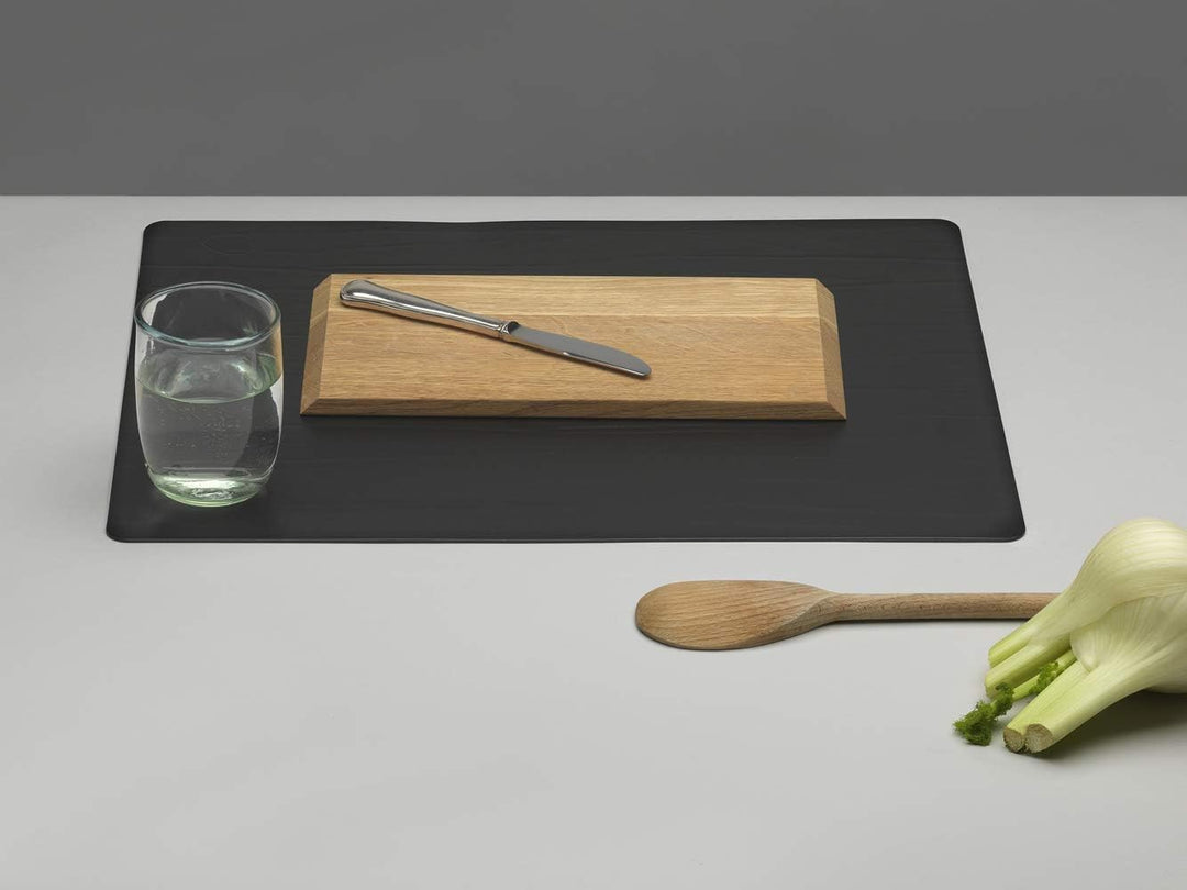 Lind DNA Tischset Square L - Nupo - 4er Set (Square anthrazit), Square Anthrazit
