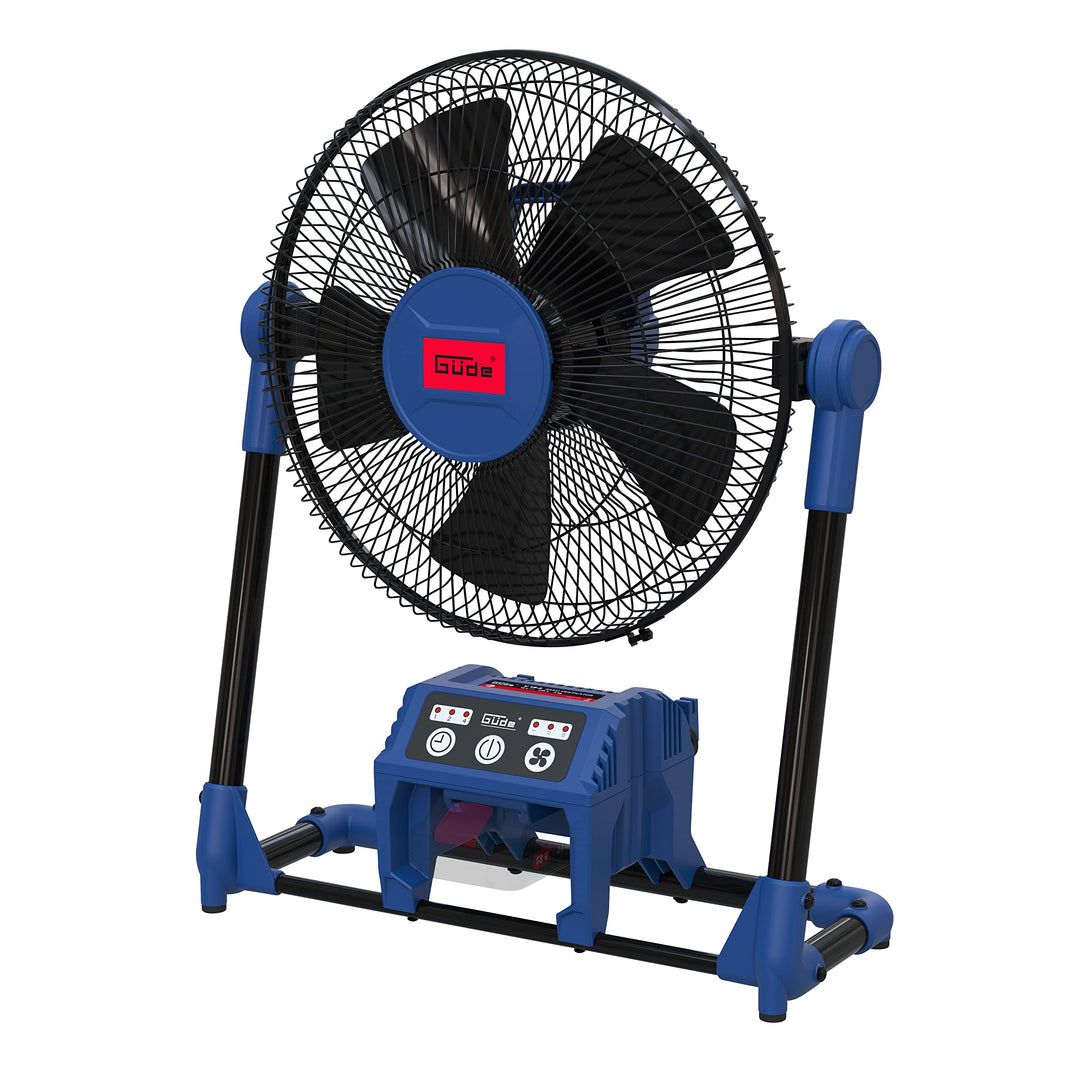 Güde Akku Ventilator V 18-0 (18 V oder 230 V, Windgeschwindigkeit max. 360 m/min. in 3 Stufen einste