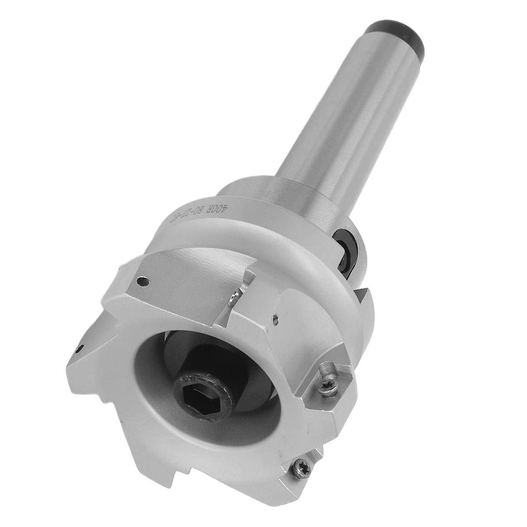 Fräserhalter-Set Planfräswerkzeug MT3 FMB27 Fräserhalter BAP 400R 80 27 6T Planfräser mit 1604APMT-E