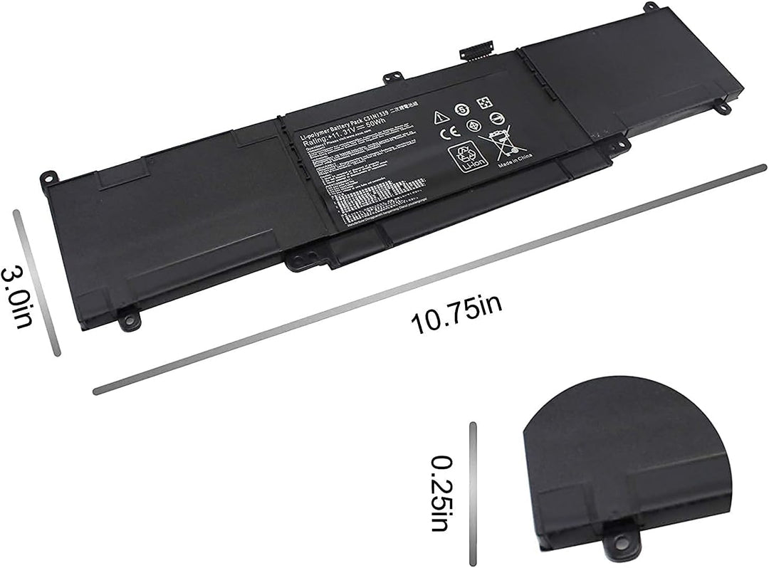C31N1339 0B200-00930000 3ICP7/55/90 Laptop Batterie Ersatz für Asus ZenBook UX303UB UX303LN Q302L Q3