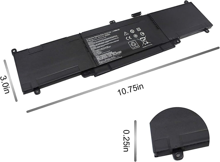 C31N1339 0B200-00930000 3ICP7/55/90 Laptop Batterie Ersatz für Asus ZenBook UX303UB UX303LN Q302L Q3