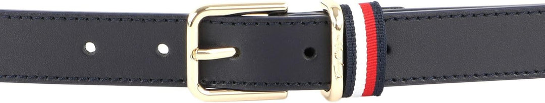 Tommy Hilfiger Signature Square Buckle Belt 2.5 W95 Acc Desert Sky