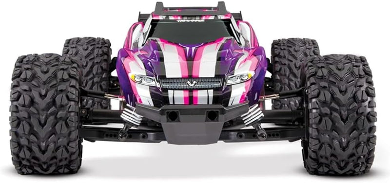 TRAXXAS RUSTLER 4X4 VXL PINK RTR OHNE AKKU/LADER 1/10 4WD Stadium Truck BRUSHLESS