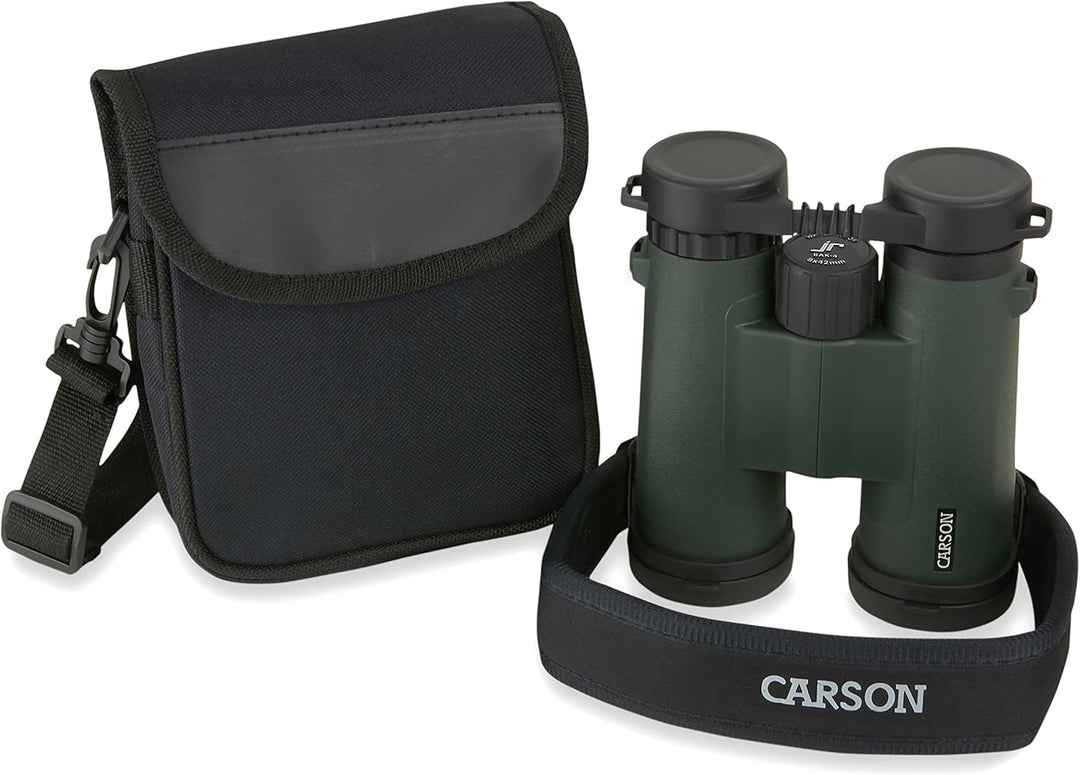 Carson Full-Size Fernglas, 8x42mm, wasserdicht und beschlagfrei (JR-842) 8x42mm Full-Size, 8x42mm Fu