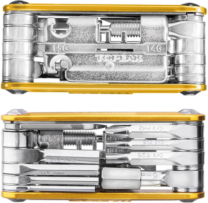 Topeak Mini P20 Multitool gold