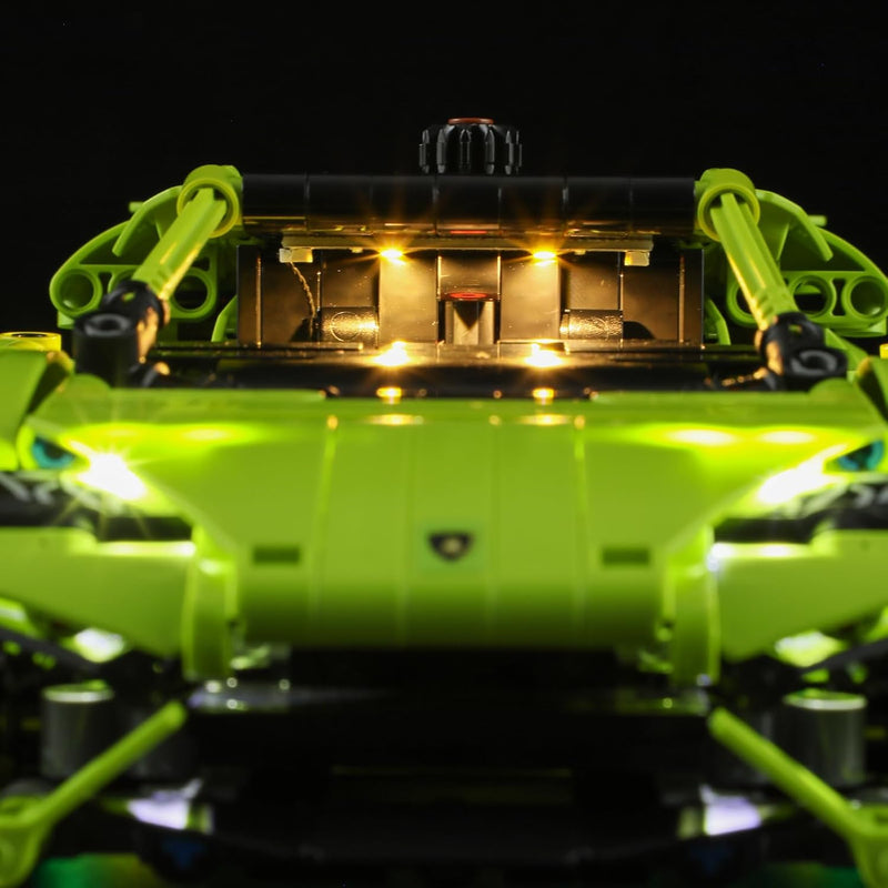 BRIKSMAX 42161 Led Licht für Lego Lamborghini Huracán Tecnica - Compatible with Lego Technic Baustei