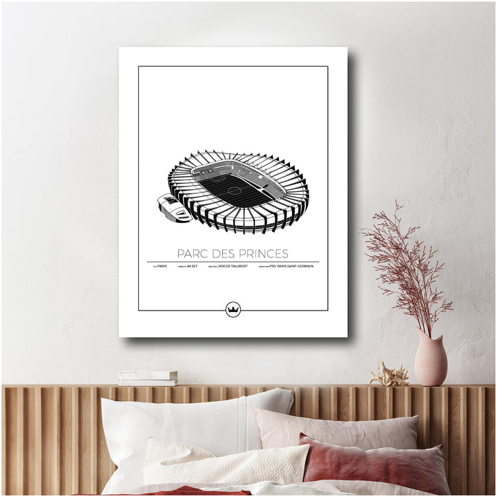 Sverigemotiv Fussballstadion-Wandkunstdruck – Fussballgeschenke für Jungen, Mädchen, Männer – Beste